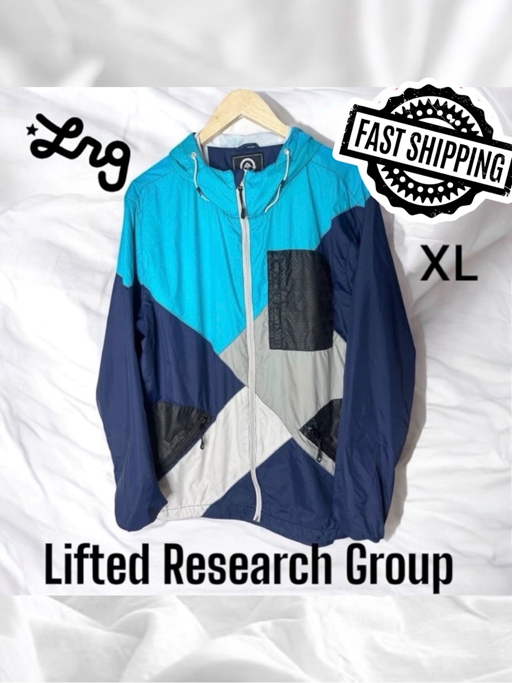 LRG Lifted Research Group The Creative Castaways Jacket XL FAST SHIPPING
